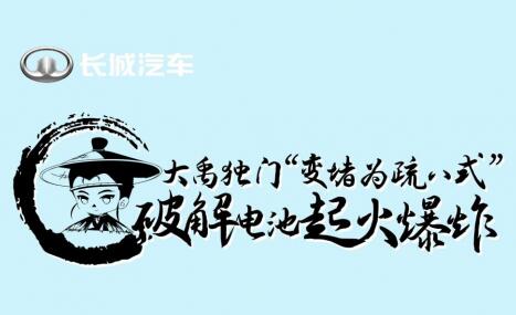 大禹独门“变堵为疏八式”-破解电池起火爆炸