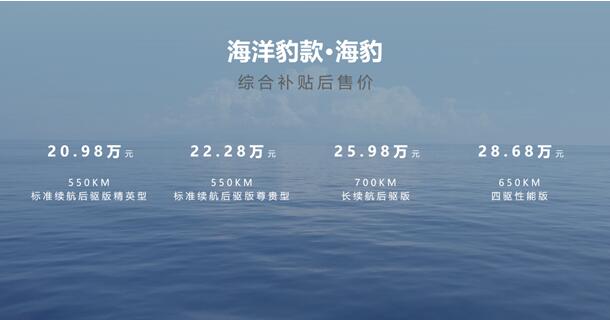 海洋新潮流，豹款来袭！海豹上市品鉴会在济南盛大开启！